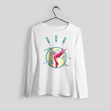 Hummingbird printed sweater